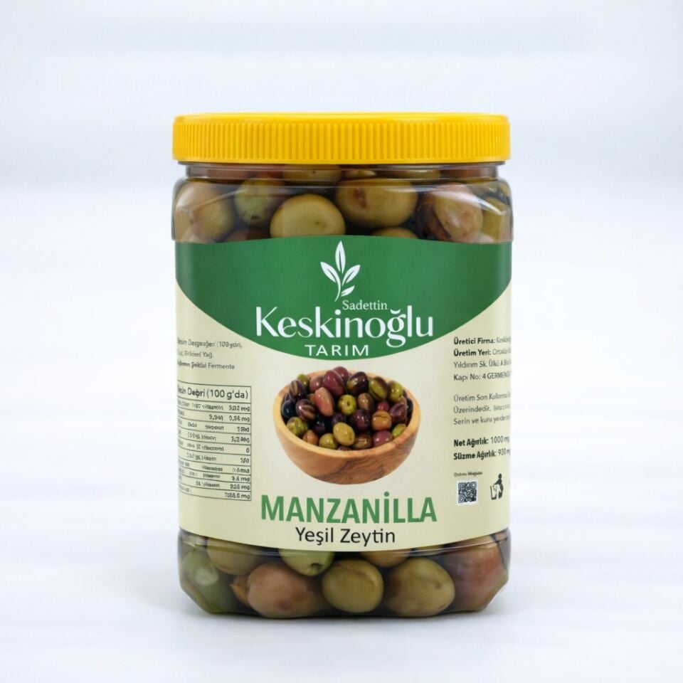 Manzanilla Yeşil Zeytin