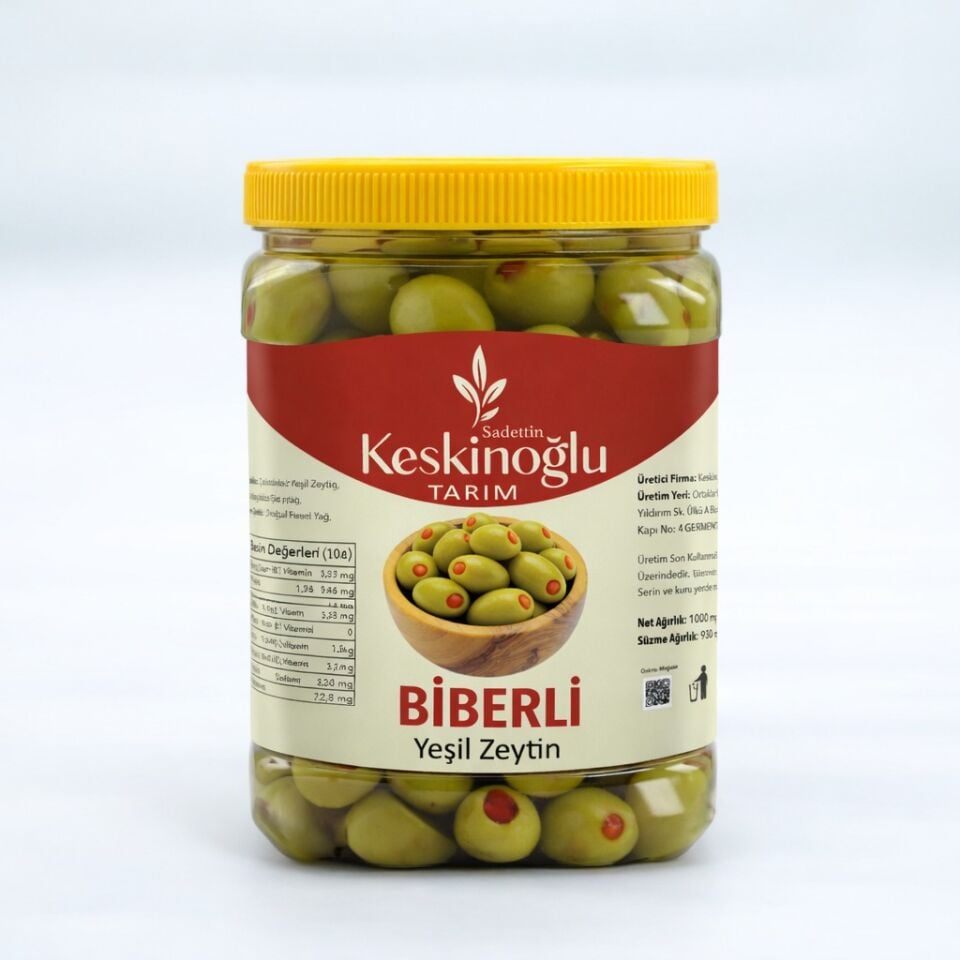 Biberli Zeytin