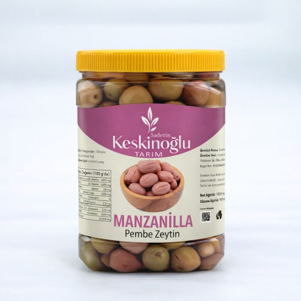 Manzanilla Pembe Zeytin
