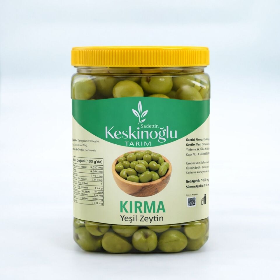 Kırma Yeşil Zeytin