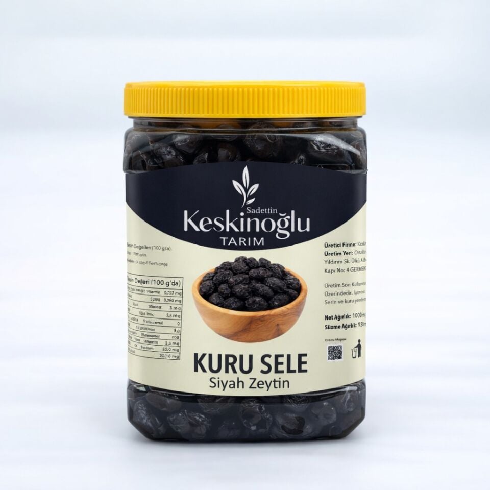 Kuru Sele Siyah Zeytin