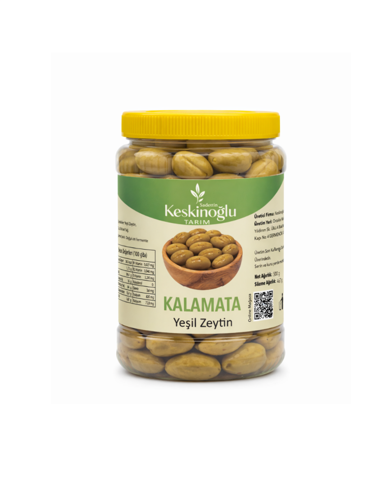 Kalamata Yeşil Zeytin 0,5 KG