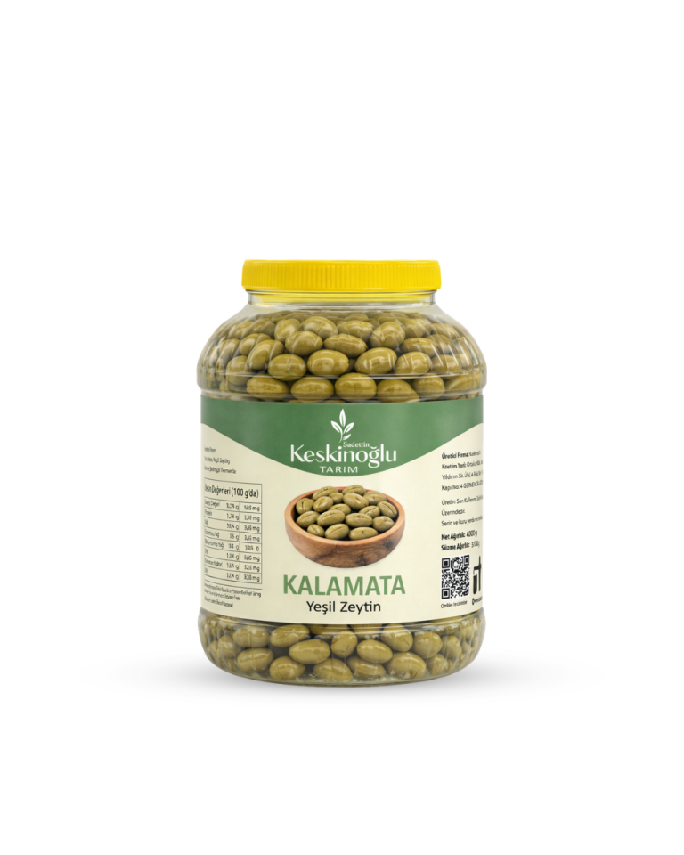 Kalamata Yeşil Zeytin 4 KG