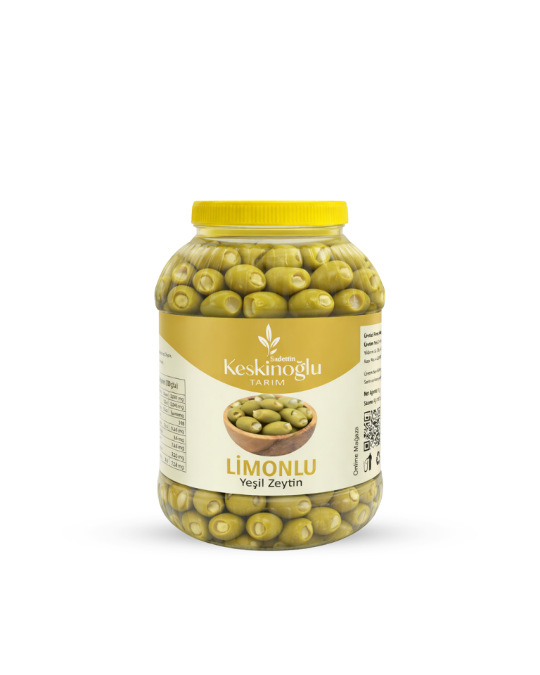 Limonlu Zeytin 4 KG