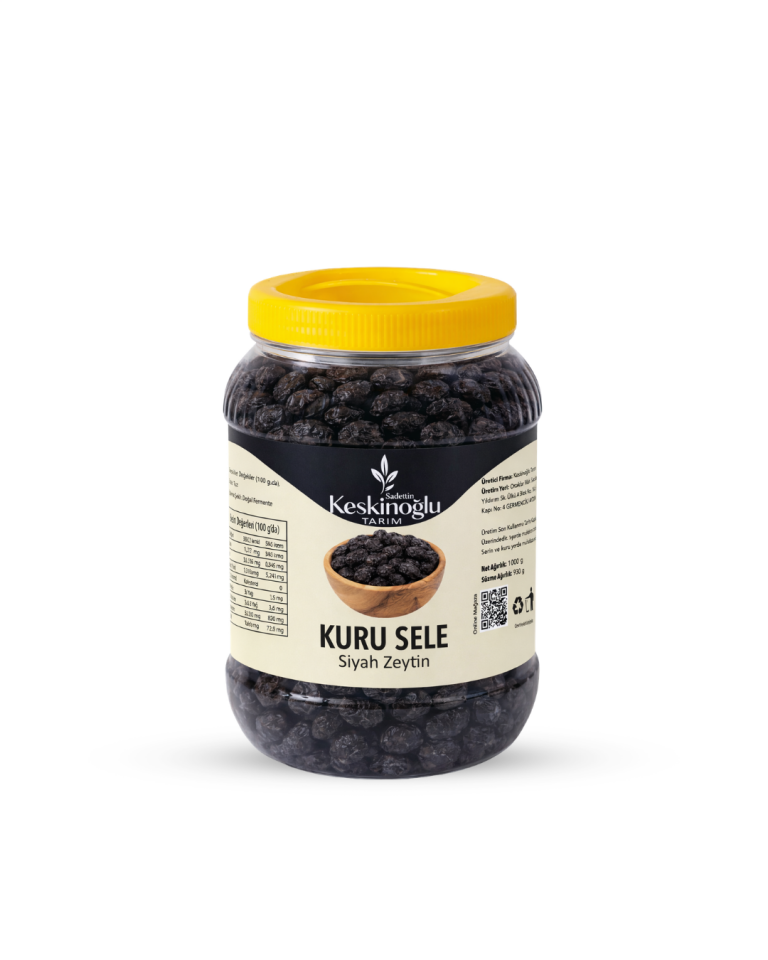 Kuru Sele Siyah Zeytin 1 KG