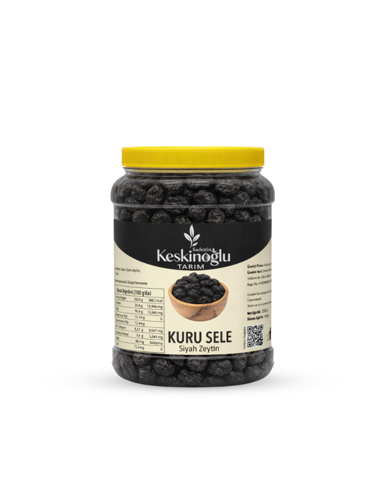 Kuru Sele Siyah Zeytin 2 KG
