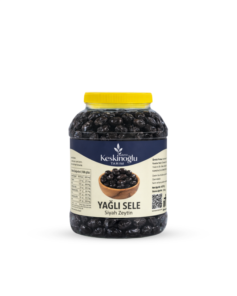 Siyah Yağlı Zeytin 4 KG