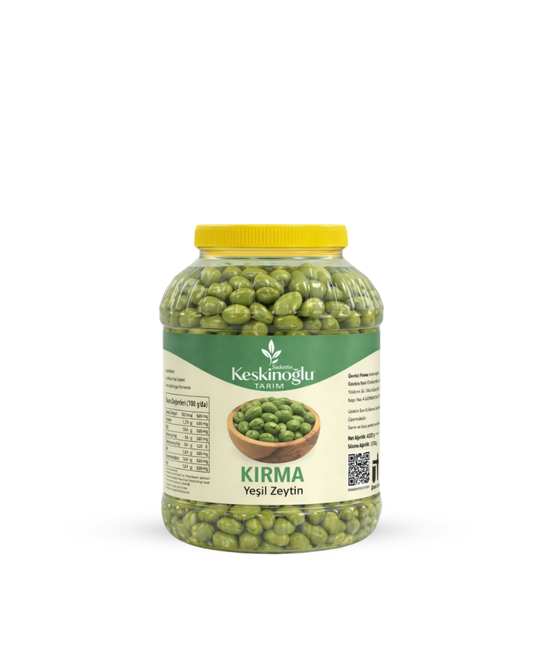 Kırma Yeşil Zeytin 4 KG