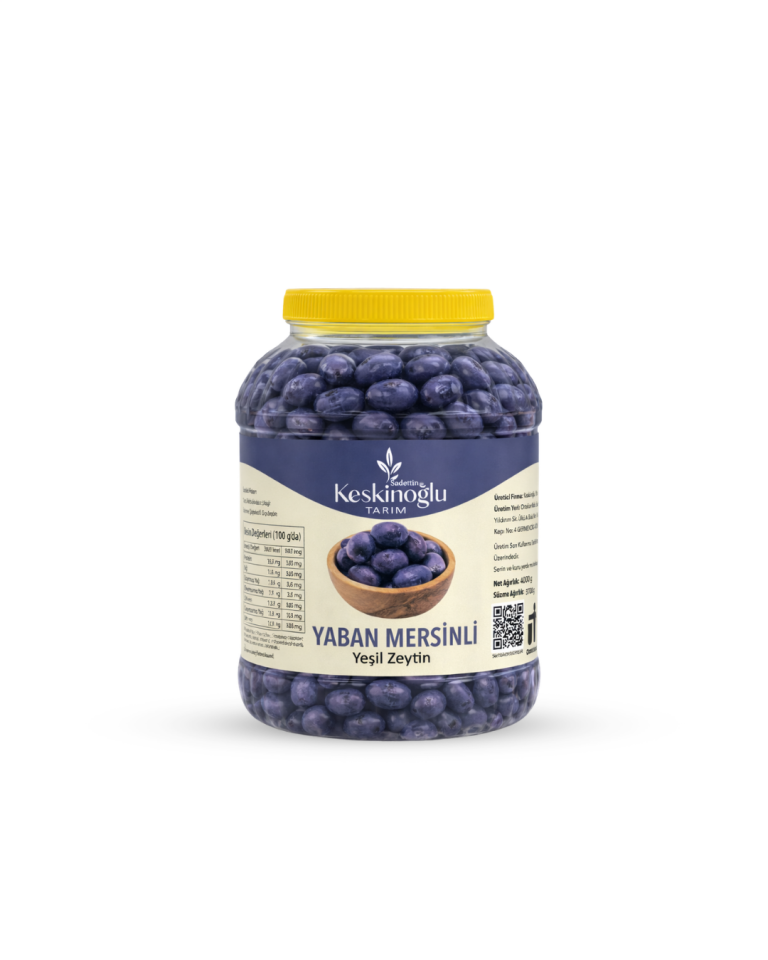 Yaban Mersinli Zeytin 4 KG